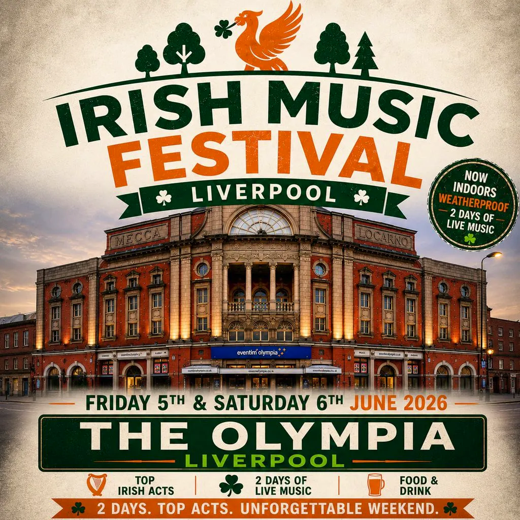 Fields of Éire- Irish Music Festival Liverpool 2026 at Liverpool Olympia