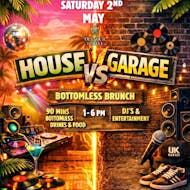 Garage vs House Selecta Bottomless Brunch at The Tranquil Turtle