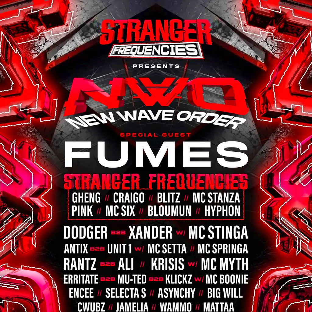 Stranger Frequencies Presents: New.Wave.Order at Four Quarters Peckham