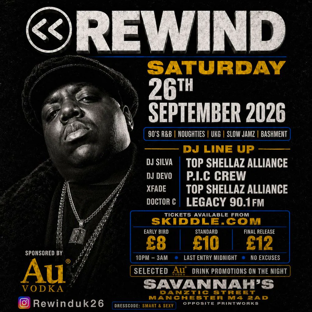 Rewind official launch party at Savannahs Mcr