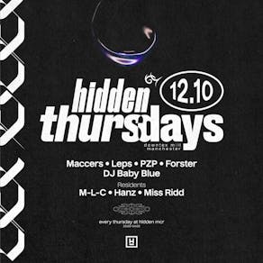 Hidden Thursdays | 12th October 