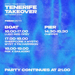 STFS X TRAGIK : boat party 25th September