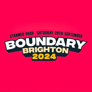 Boundary Brighton Festival 2024