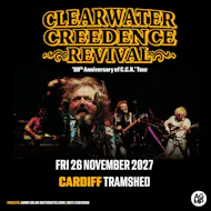 CLEARWATER CREEDENCE REVIVAL '60 years of C.C.R.' at Tramshed