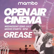 The Open Air Cinema - Grease addition at Mambo