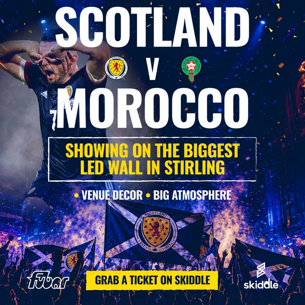 Scotland v Morocco Live at Fubar | World Cup 2026 at Fubar
