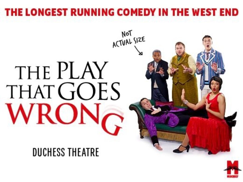 Tickets The Play That Goes Wrong Duchess Theatre London Sun 23 March