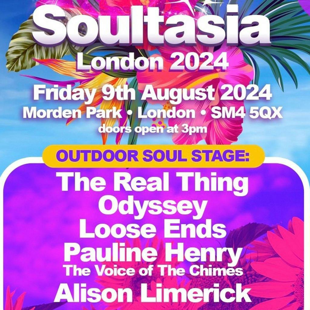 Soultasia London Festival & RnB Nation (Special Discount Link) Tickets