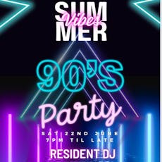 Summer Vibes - 90's Party at Lo Lounge Cardiff Bay