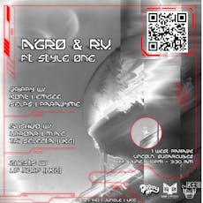 Bushido x Drippy Presents: Sub-liminal Recordings (AGRO & RV) at Sugarcubes