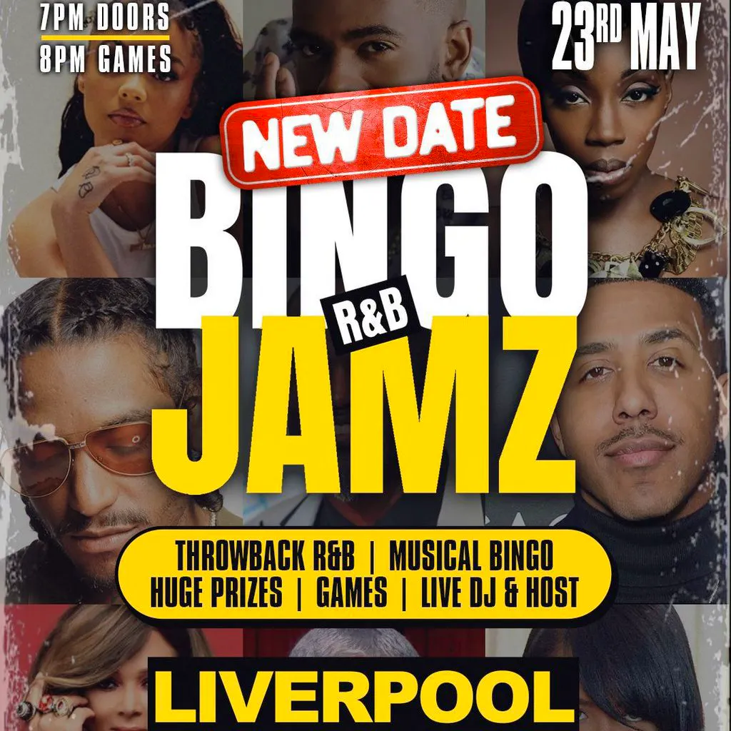 Bingo Jamz Liverpool  | 23rd May 2026 at The Dome At Grand Central Hall