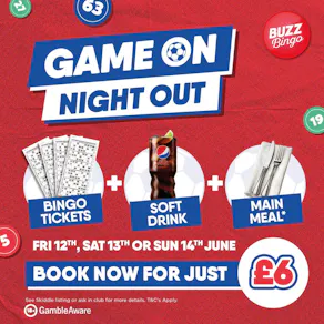Bingo Balls: Eat, Drink & Play for £6 - Buzz Bingo Falkirk