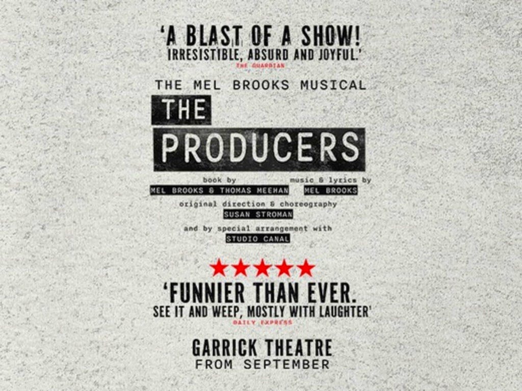 The Producers at The Garrick Theatre