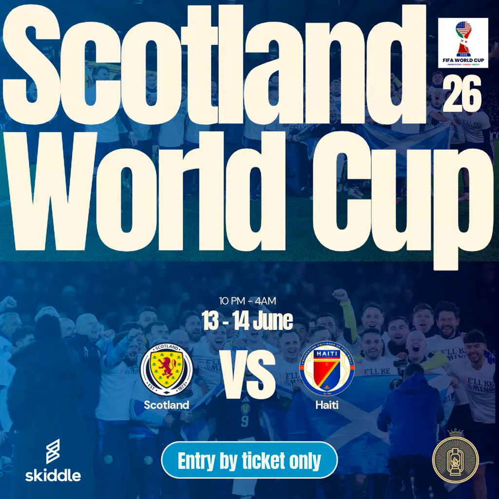Scotland Vs Haiti Live Screening at Dalkeith Miners Club