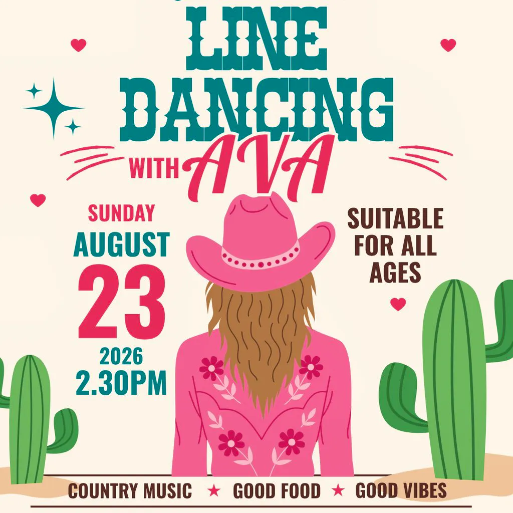 Line Dancing With Ava at The Market, Kingsway