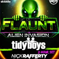 FLAUNT - Alien Invasion With The TIDY BOYS (80% sold out) at Atique Room At The Velvet Lounge