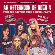 An Afternoon of Rock: MANCHESTER (Over 30s Rock/Metal) 3pm-7pm at The Deaf Institute