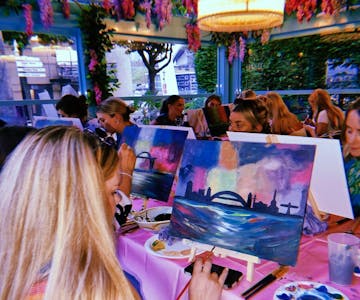 Boozy Brushes, Disco Sip and Paint Party! Edinburgh