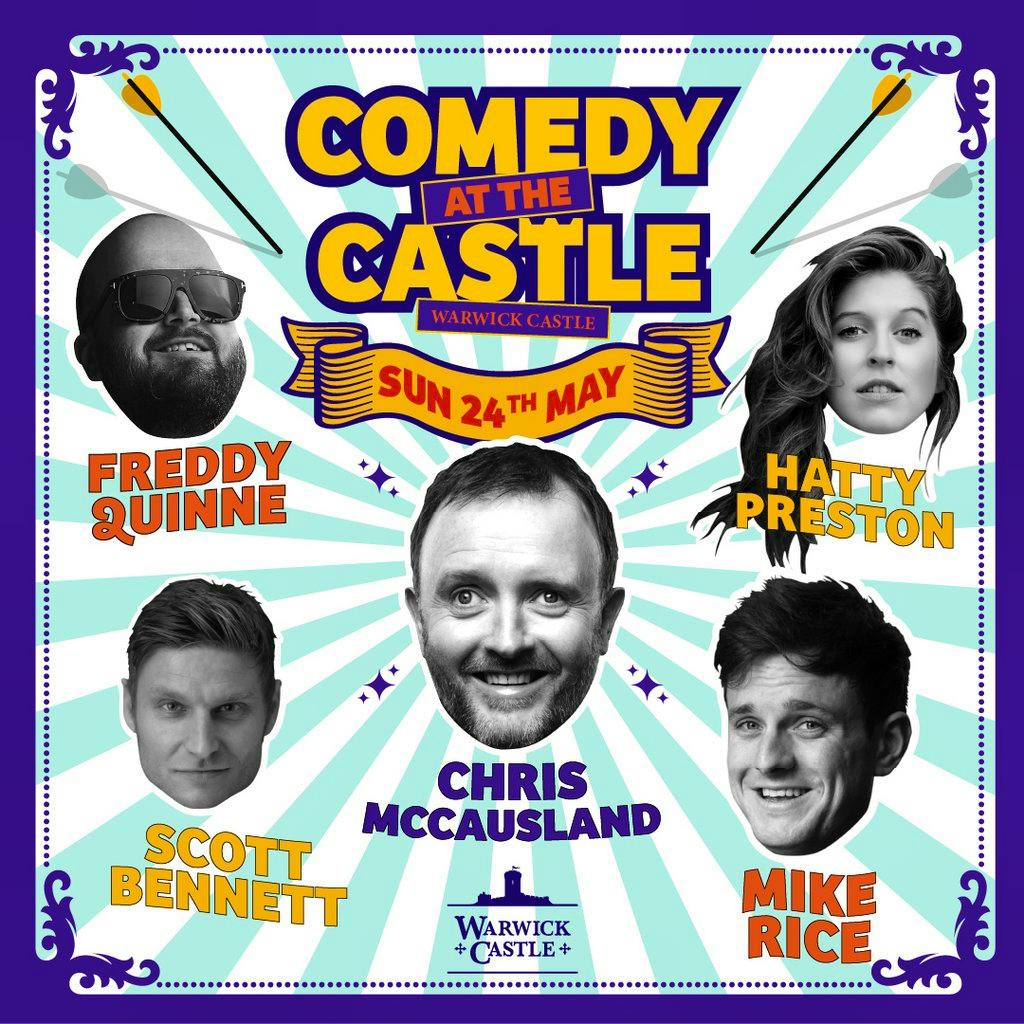Comedy at the Castle: Sunday Night with Chris McCausland + more! at Warwick Castle