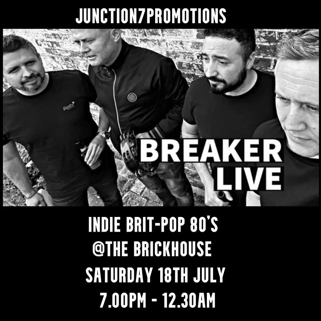 Breaker Live Indie Brit-Pop Night at The Brickhouse