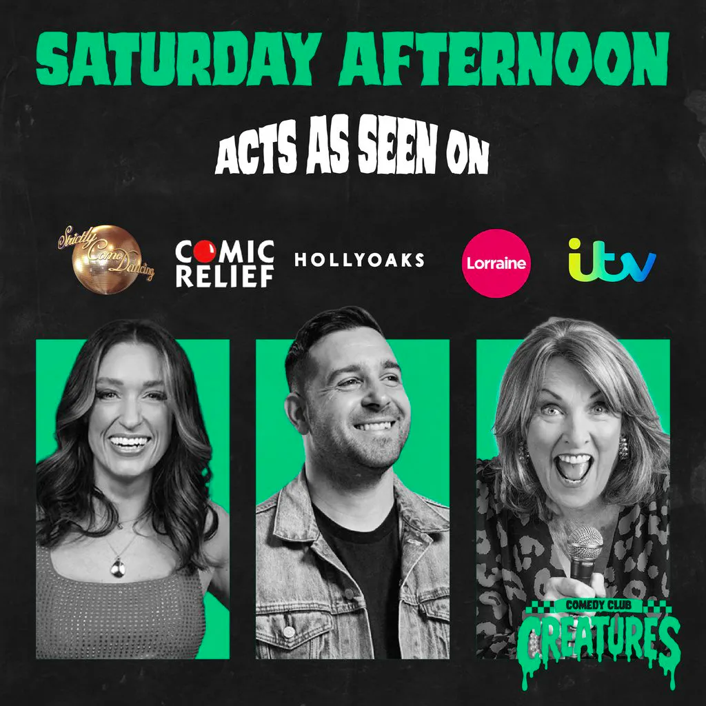 Saturday Afternoon Showcase|| Creatures Comedy Club at Creatures Comedy Club