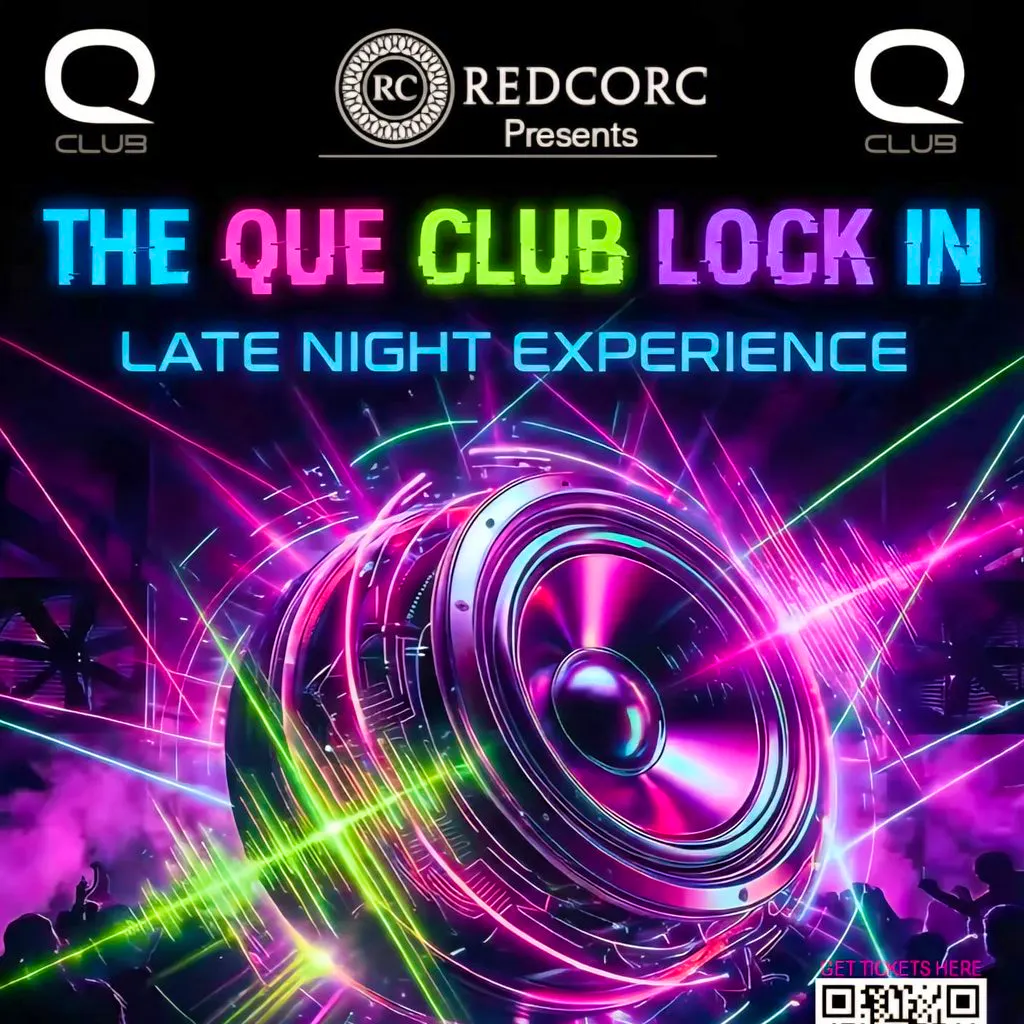 The Que Club Lock in at Redcorc Bar