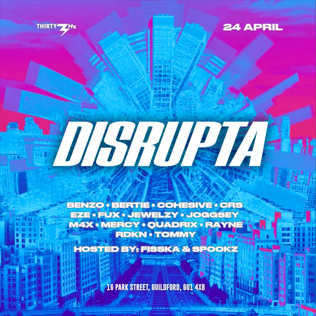 Disrupta at Thirty3Hz
