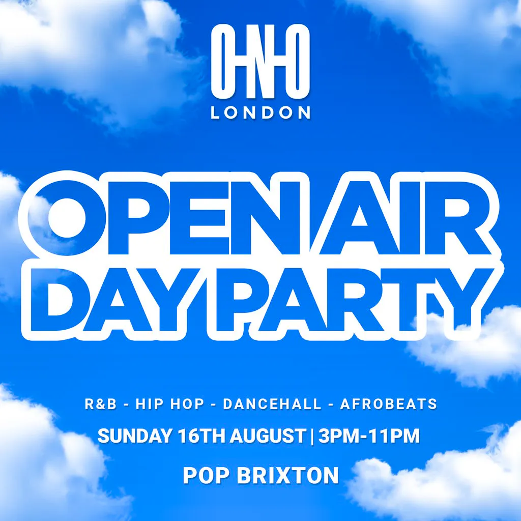 Open Air Day Party (£1 B4 4PM With A Ticket) at Pop Brixton