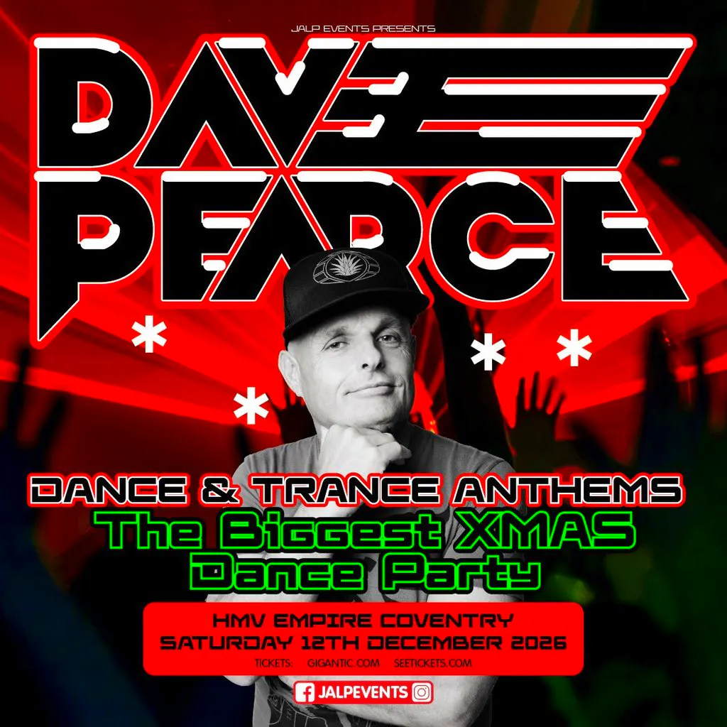 DAVE PEARCE  90s Dance Anthems at HMV EMPIRE COVENTRY