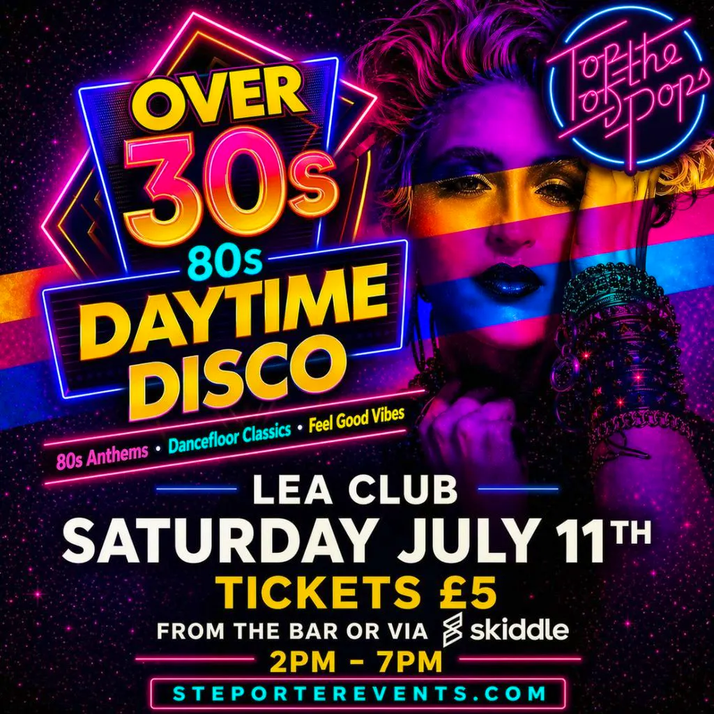 Over 30's Disco at Lea Club