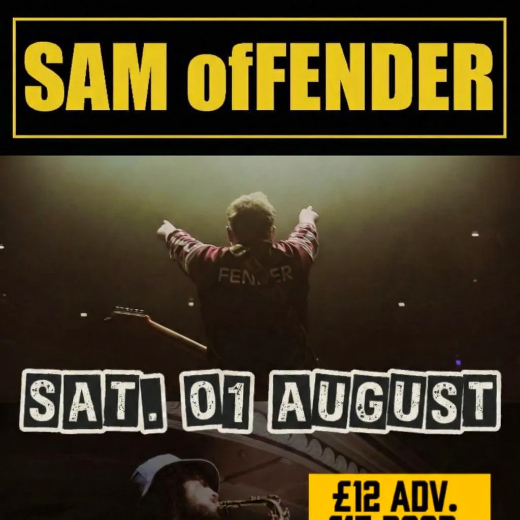 Sam ofFENDER, The Ultimate Sam Fender Tribute at The Arena Crewe