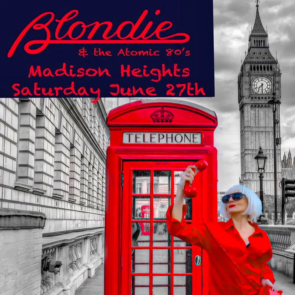 Blondie Tribute Night - Maldon Essex at Madison Heights