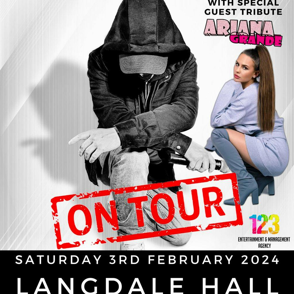 Eminem The Tribute UK Tour 2024 LANGDALE HALL, Witney Langdale