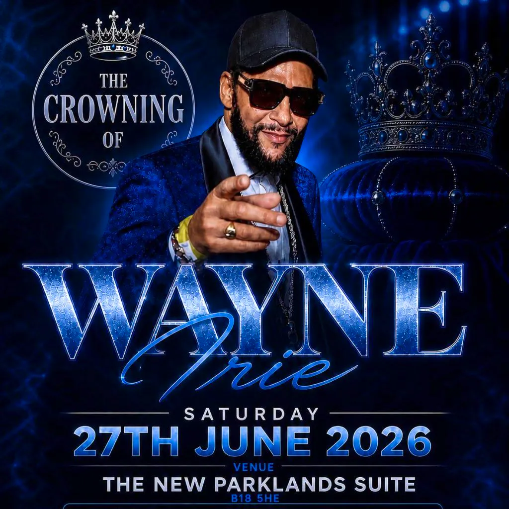 The crowning of Wayne Irie at The New Parklands Banqueting Suite