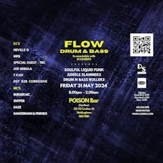 Flow DNB & DS Events @ Poison Bar Nottingham at Poison Inc