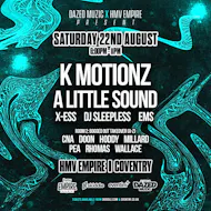 Dazed x hmv Empire: K MOTIONZ + A LITTLE SOUND at HMV EMPIRE COVENTRY