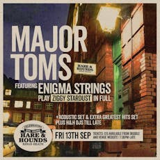 H&H 200th Birthday Series: Major Toms [Live] at Hare And Hounds Kings Heath