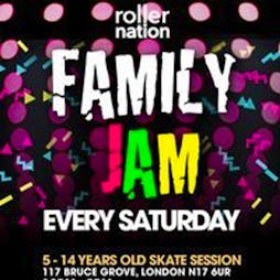 Family Jam Early Session Tickets | Rollernation  London  | Sat 3rd December 2022 Lineup