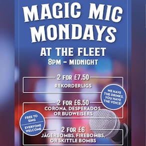 Karaoke - EVERY MONDAY @The Fleet