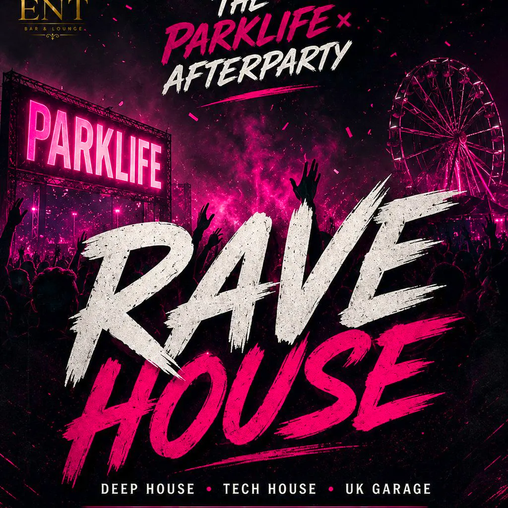 RaveHouse - Parklife afters at THE ENT BAR