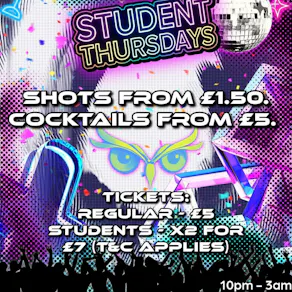 Student's Thursdays Bounce & Techno