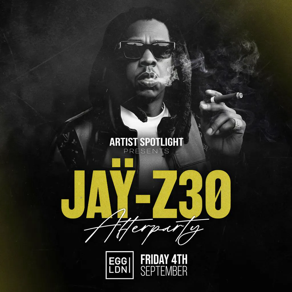 Jay Z Concert After Party - London 2026 at Egg London