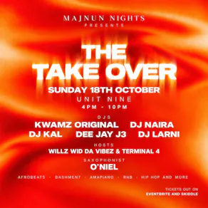 Majnun Nights Presents: THE TAKE OVER