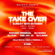 Majnun Nights Presents: THE TAKE OVER at Unit Nine