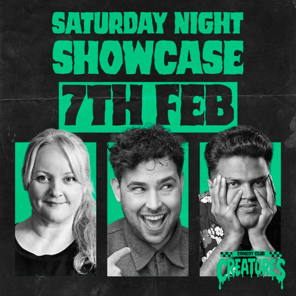 Saturday Night Showcase|| Creatures Comedy Club at Creatures Comedy Club