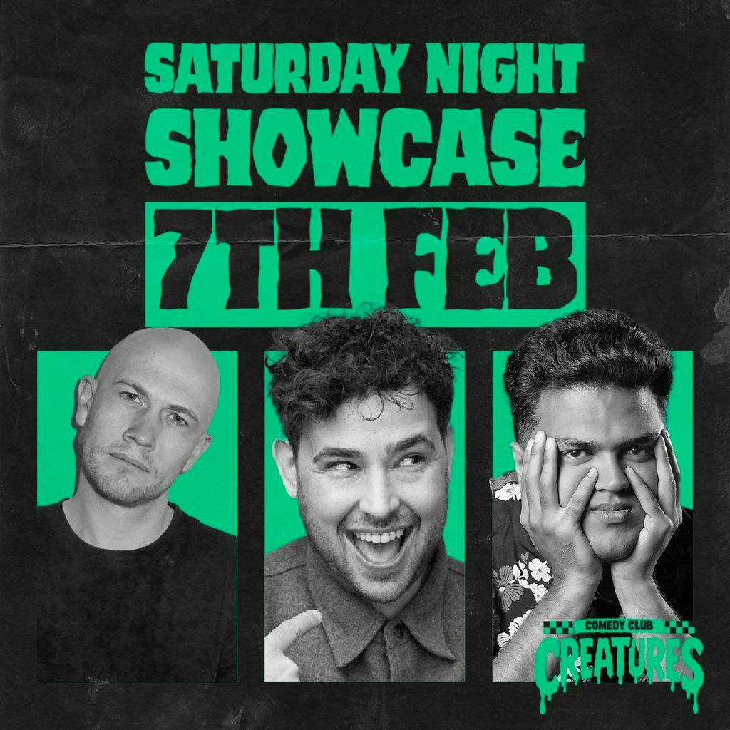 Saturday Night Showcase|| Creatures Comedy Club at Creatures Comedy Club