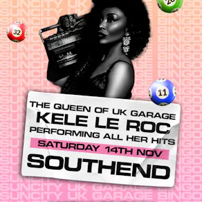 Sun city Bingo - Southend | UK GARAGE BINGO - 2026 TOUR