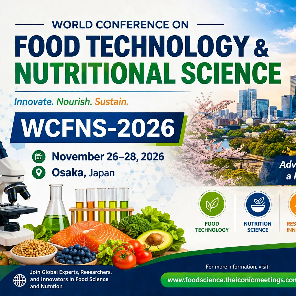 World Conference on Food Technology and Nutritional Science (WCF at Osaka Japan