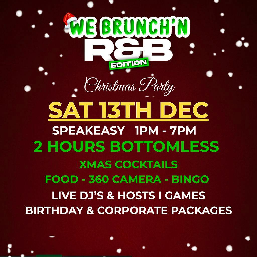 Webrunch'n Christmas brunch at The Speakeasy Club