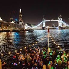 Silent disco boat party London at The Dutchmaster   Tower Millenium Pier